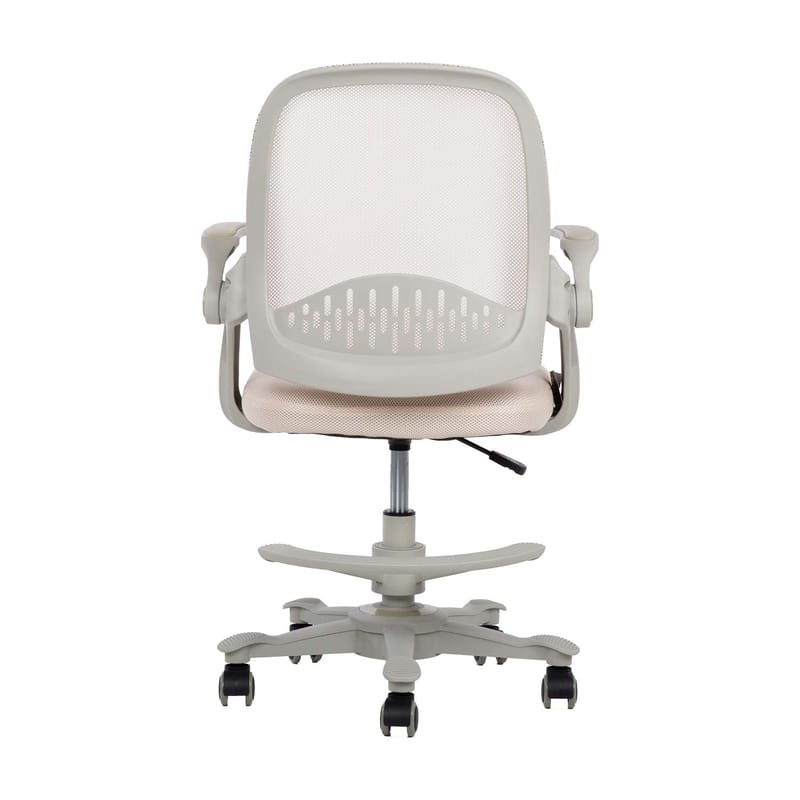 Skrivbordsstol för barn Emmy med fotstöd - beige - Möbler - Barnmöbler - Barnstol - Skrivbordsstol barn
