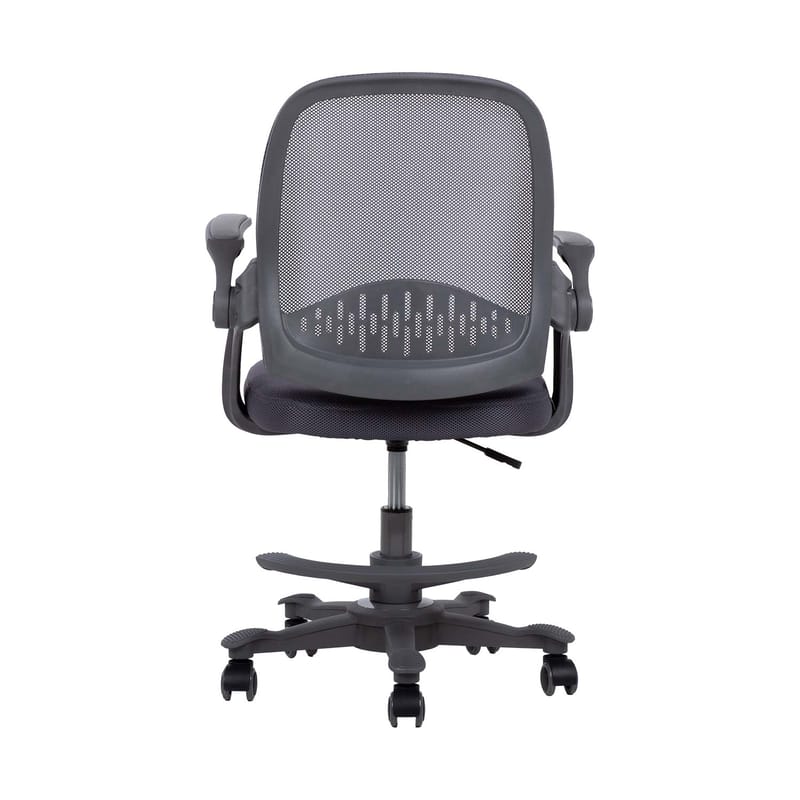 Skrivbordsstol för barn Emmy med fotstöd - grå - Möbler - Barnmöbler - Barnstol - Skrivbordsstol barn