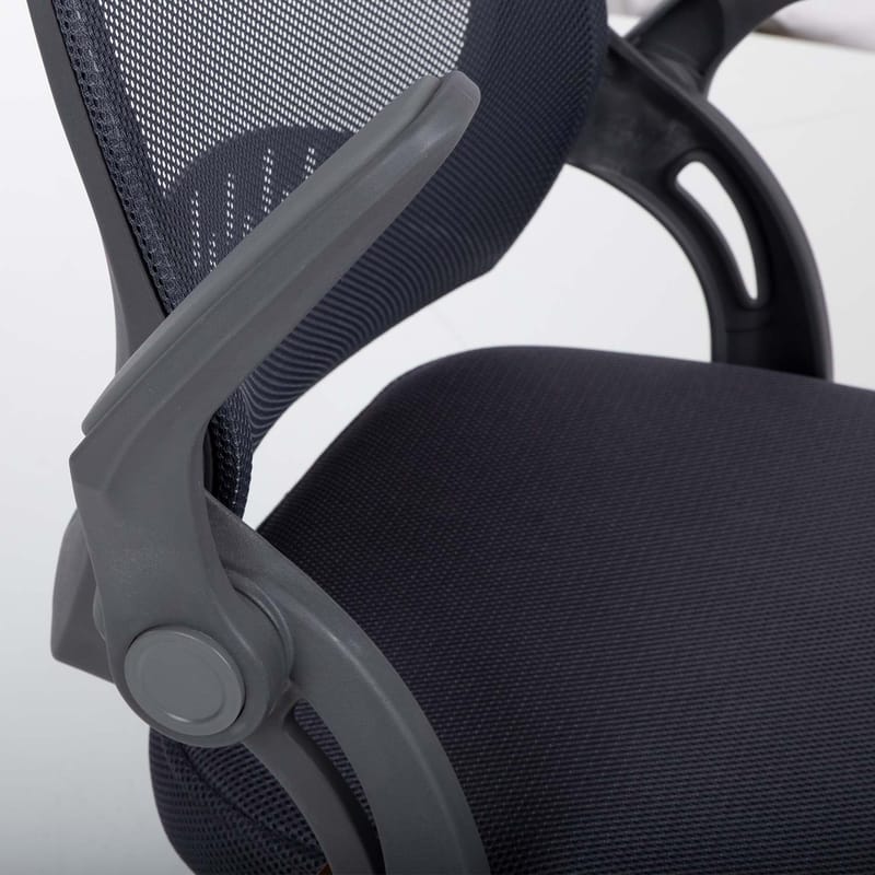 Skrivbordsstol för barn Emmy med fotstöd - grå - Möbler - Barnmöbler - Barnstol - Skrivbordsstol barn