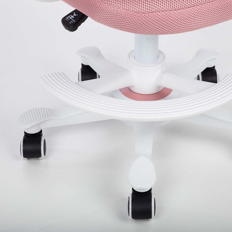 Skrivbordsstol för barn Emmy med fotstöd - rosa - Möbler - Barnmöbler - Barnstol - Skrivbordsstol barn