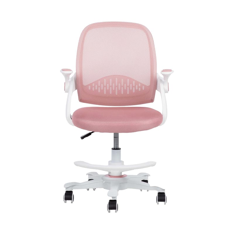 Skrivbordsstol för barn Emmy med fotstöd - rosa - Möbler - Barnmöbler - Barnstol - Skrivbordsstol barn