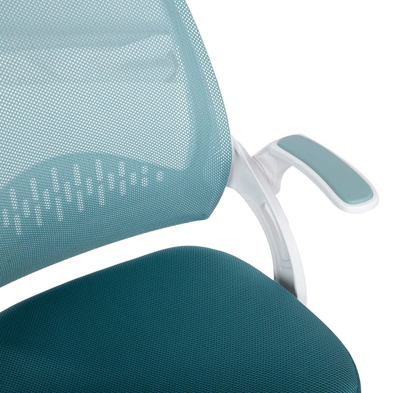 Skrivbordsstol för barn Emmy med fotstöd - turkos - Möbler - Barnmöbler - Barnstol - Skrivbordsstol barn