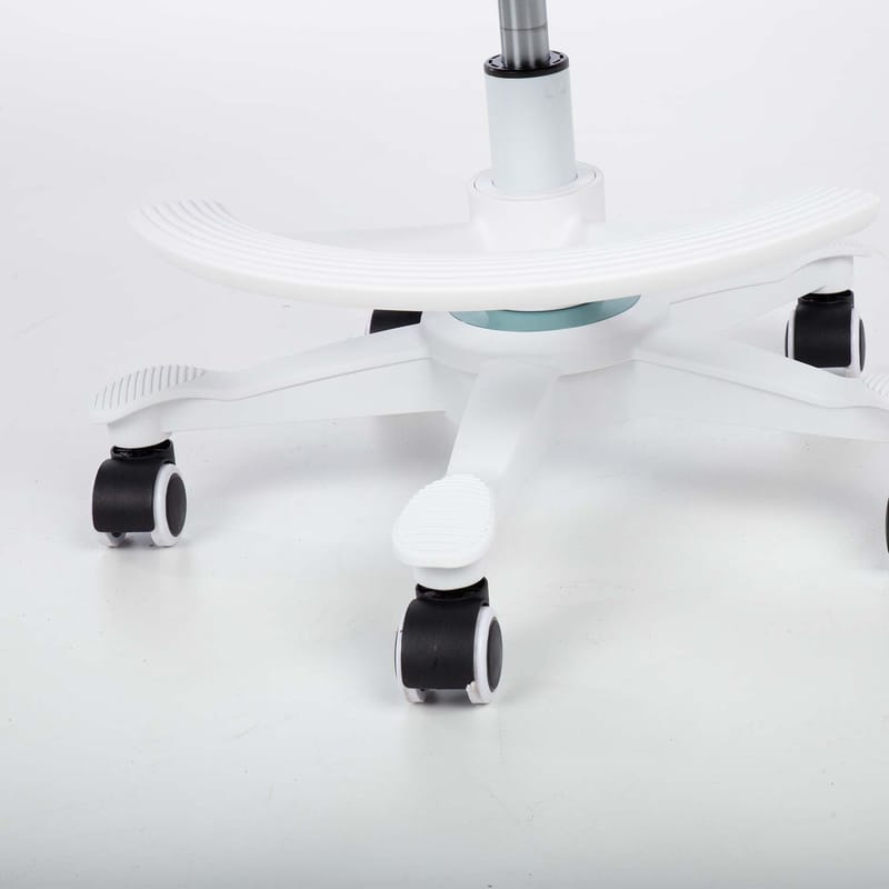 Skrivbordsstol för barn Emmy med fotstöd - turkos - Möbler - Barnmöbler - Barnstol - Skrivbordsstol barn