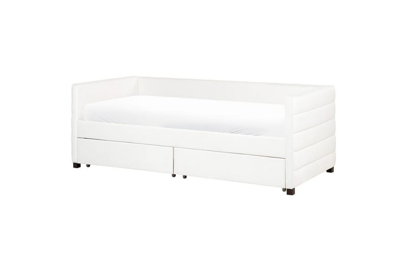 Dagbädd med förvaring Marray - Vit - Möbler - Barnmöbler - Barnsäng & juniorsäng