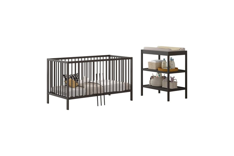 Dino Möbelset för Barnrum, Antracit