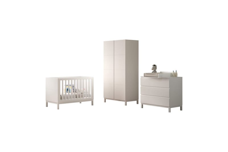 Eva Möbelset för Barnrum, Vit