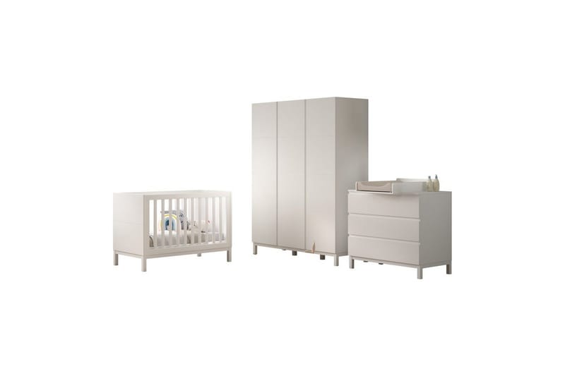 Eva Möbelset för Barnrum, Vit