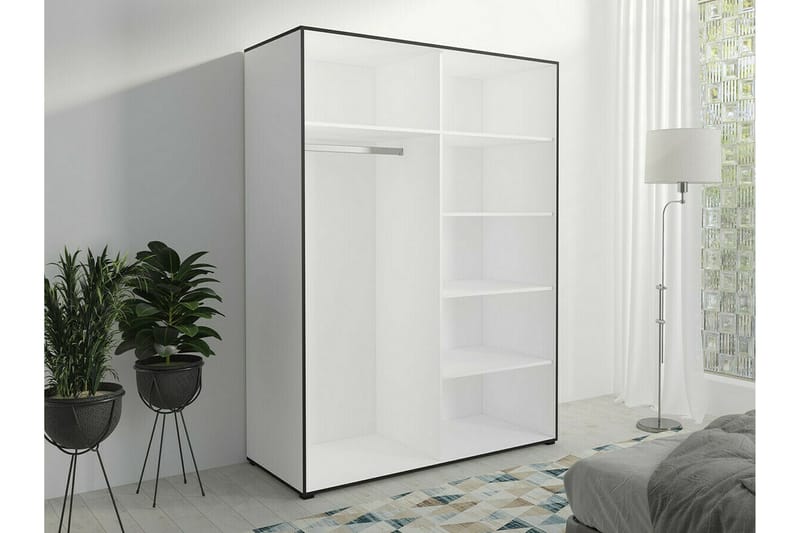 Aberfelt Barnskåp 150x206 cm - Svart - Möbler - Barnmöbler - Förvaring barnrum - Skåp barnrum
