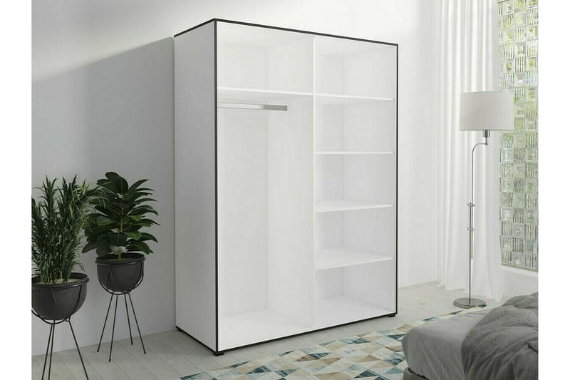 Aberfelt Barnskåp 180x206 cm - Vit - Möbler - Barnmöbler - Förvaring barnrum - Skåp barnrum