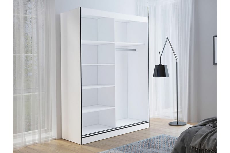 Aberfelt Barnskåp 180x216 cm - Svart - Möbler - Barnmöbler - Förvaring barnrum - Skåp barnrum