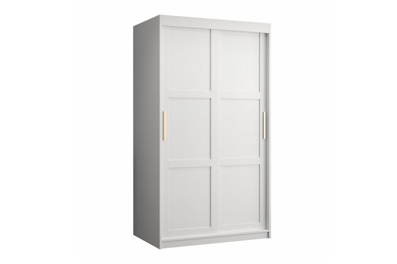 Dunvegan Garderob 100x200 cm - Vit - Möbler - Barnmöbler - Förvaring barnrum - Skåp barnrum