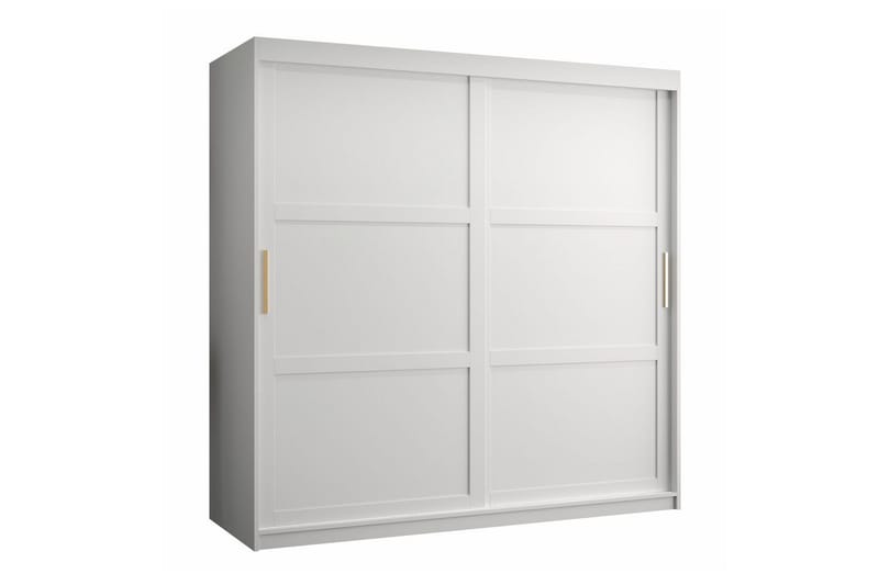 Dunvegan Garderob 180x200 cm - Vit - Möbler - Barnmöbler - Förvaring barnrum - Skåp barnrum