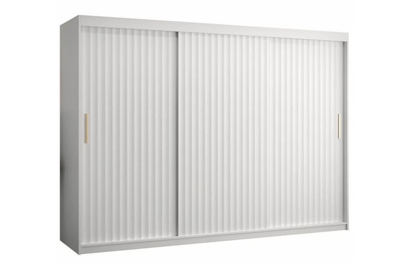 Dunvegan Garderob 250x200 cm - Vit - Möbler - Barnmöbler - Förvaring barnrum - Skåp barnrum