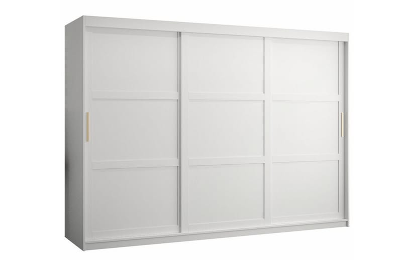 Dunvegan Garderob 250x200 cm - Vit - Möbler - Barnmöbler - Förvaring barnrum - Skåp barnrum