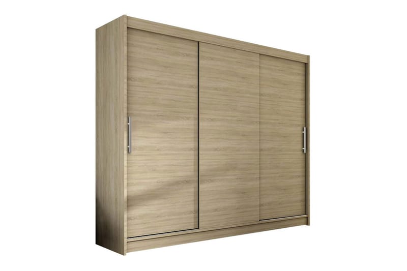 Glenmore Barnskåp 250x215 cm - Brun - Möbler - Barnmöbler - Förvaring barnrum - Skåp barnrum