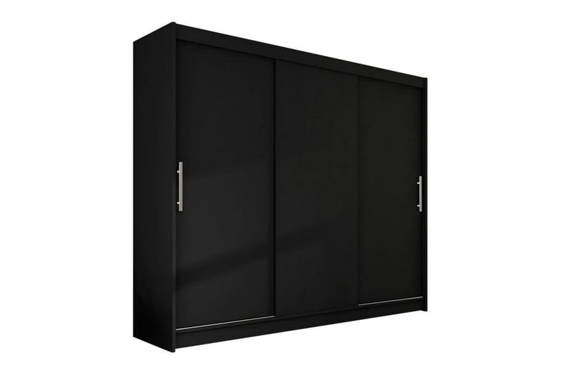 Glenmore Barnskåp 250x215 cm - Svart - Möbler - Barnmöbler - Förvaring barnrum - Skåp barnrum
