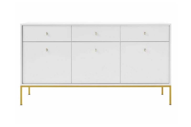 Klinkerville Skåp 154x83 cm - Vit - Möbler - Barnmöbler - Förvaring barnrum - Skåp barnrum