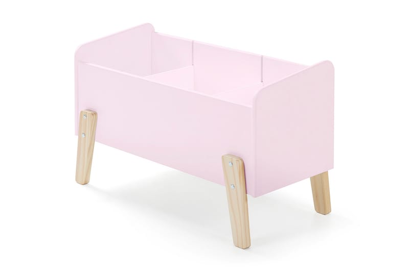Penniman Förvaringslåda - Rosa - Möbler - Barnmöbler - Förvaring barnrum - Leksaksförvaring - Leksakslåda