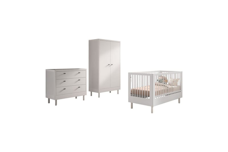 Forrest Möbelset för Barnrum, Vit