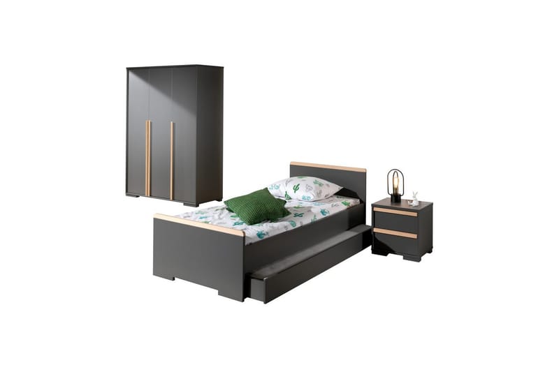 London Möbelset för Barnrum - Antracit - Möbler - Barnmöbler - Barnmöbelset