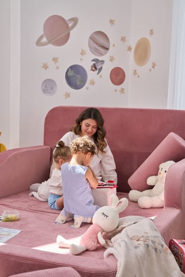 Selnor Barnsäng 115x90x210 cm - Rosa - Möbler - Barnmöbler - Barnsäng & juniorsäng