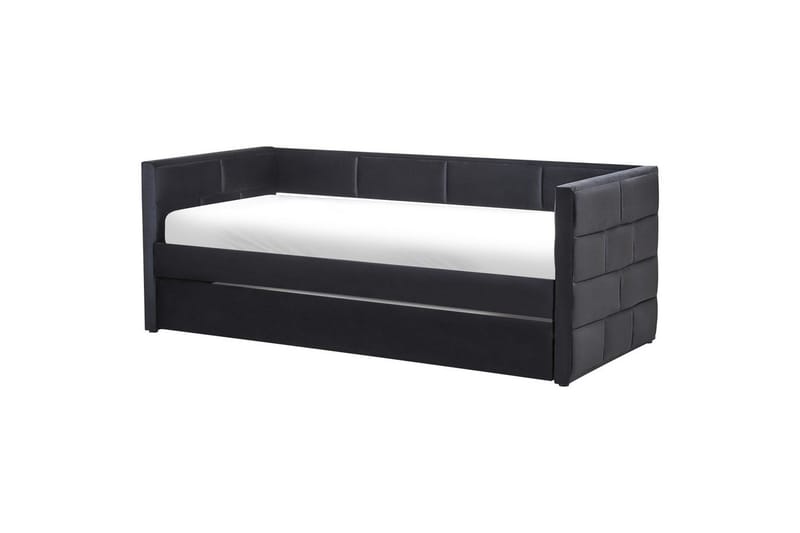 Utdragbar säng Chavonne - Svart - Möbler - Barnmöbler - Barnsäng & juniorsäng