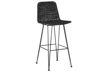 Barstol Cassita set om 2 Svart - Svart - Möbler - Stolar & fåtöljer - Barstol & barpall