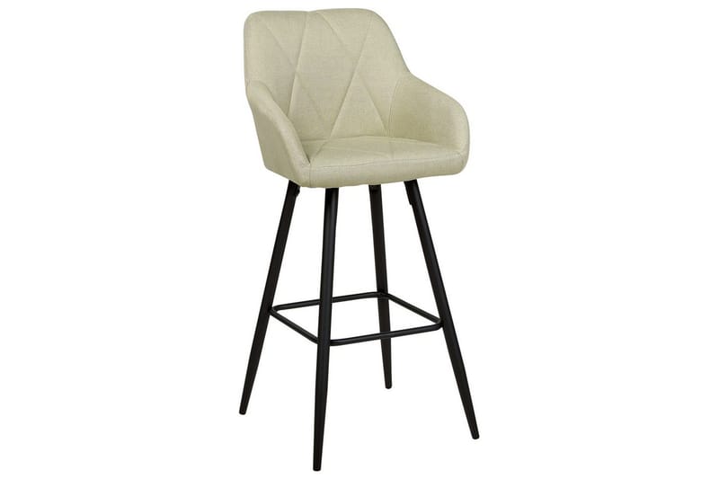 Barstol Darien set om 2 Grön-Svart - Grön-Svart - Möbler - Stolar & fåtöljer - Barstol & barpall