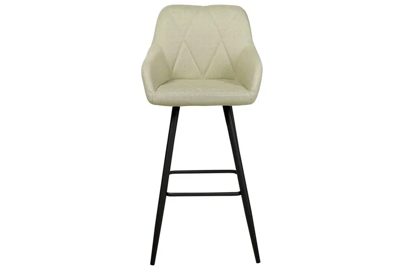 Barstol Darien set om 2 Grön-Svart - Grön-Svart - Möbler - Stolar & fåtöljer - Barstol & barpall