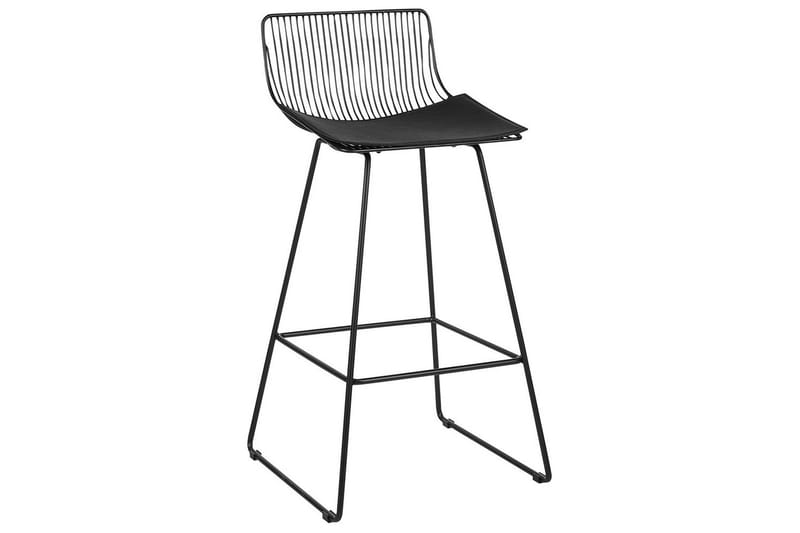 Barstol Fredonia set om 2 Svart - Svart - Möbler - Stolar & fåtöljer - Barstol & barpall