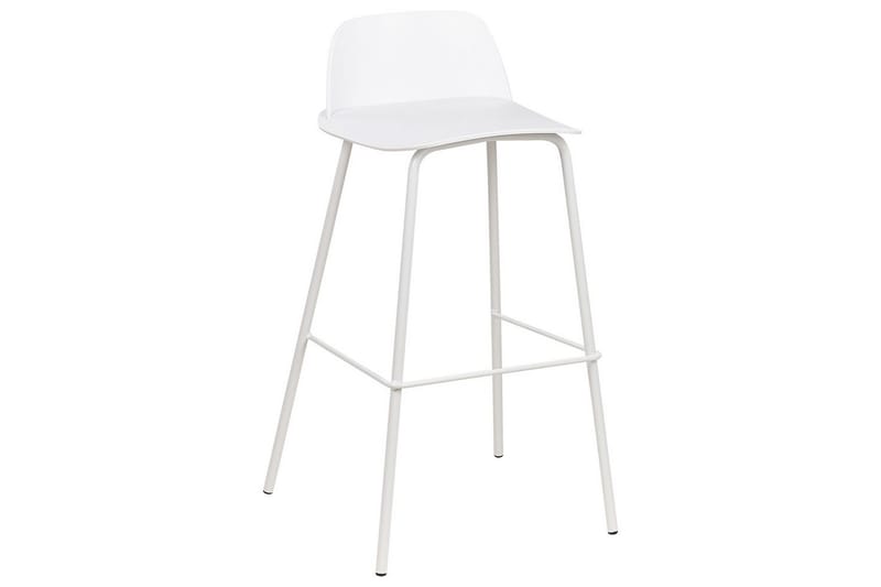 Barstol Mora set om 4 Vit - Vit - Möbler - Bord & matgrupper