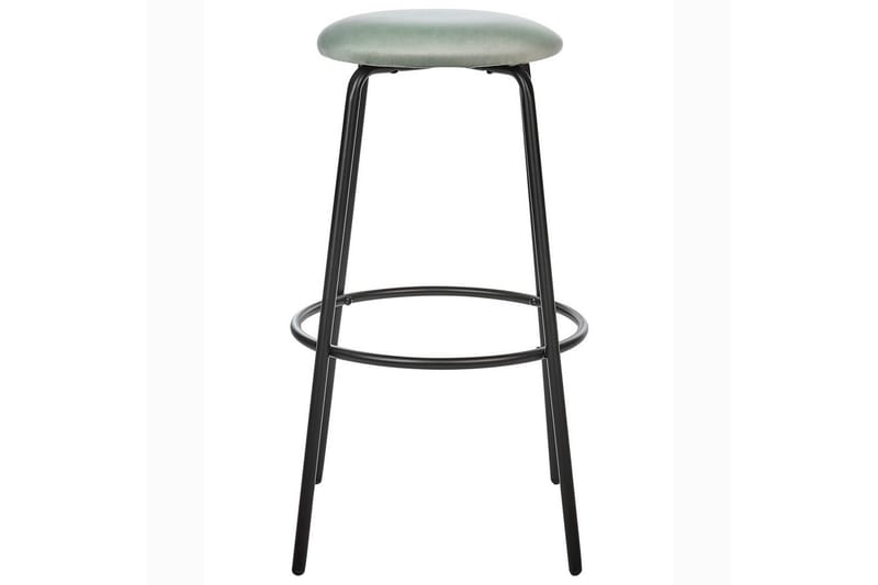 Barstol Morton set om 2 Grön-Svart - Grön-Svart - Möbler - Bord & matgrupper