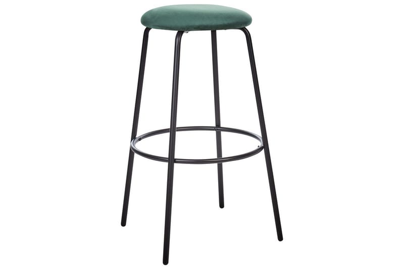 Barstol Morton set om 2 Smaragdgrön-Svart - Smaragdgrön-Svart - Möbler - Stolar & fåtöljer - Barstol & barpall