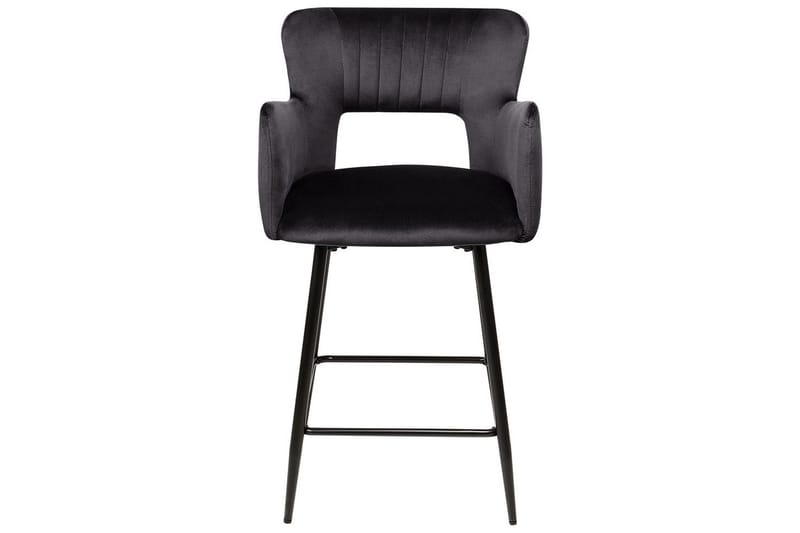 Barstol Sanilac set om 2 Svart - Svart - Möbler - Stolar & fåtöljer - Barstol & barpall