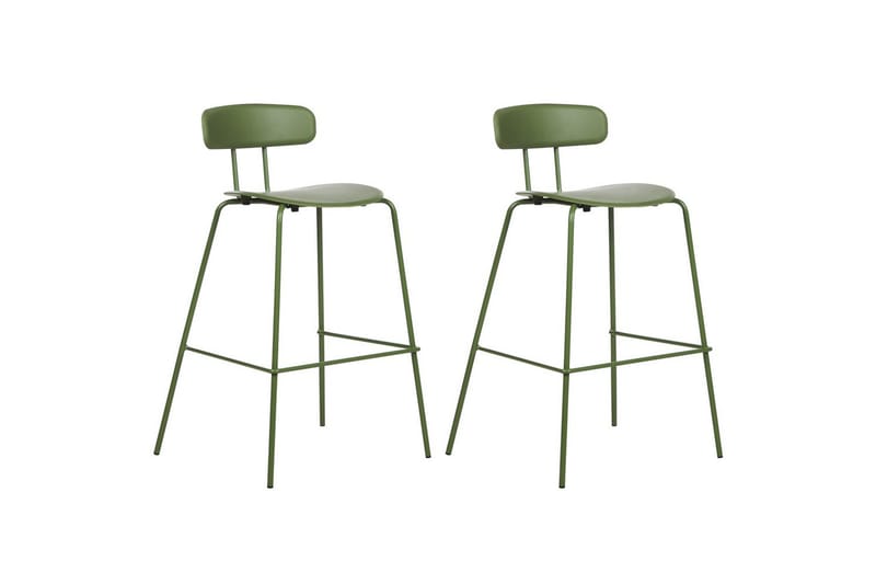 Barstol Sibley set om 2 Grön, Grön