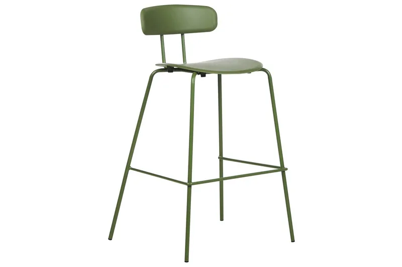 Barstol Sibley set om 2 Grön - Grön - Möbler - Stolar & fåtöljer - Barstol & barpall