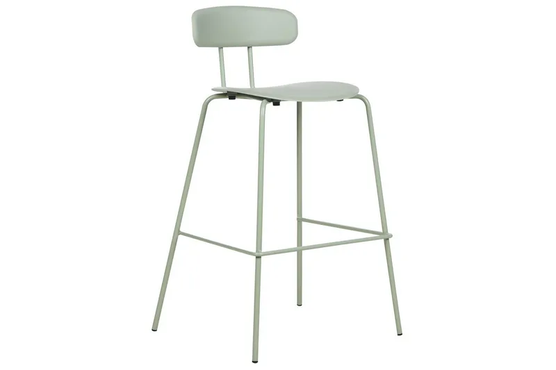 Barstol Sibley set om 2 Ljusgrön - Ljusgrön - Möbler - Stolar & fåtöljer - Barstol & barpall