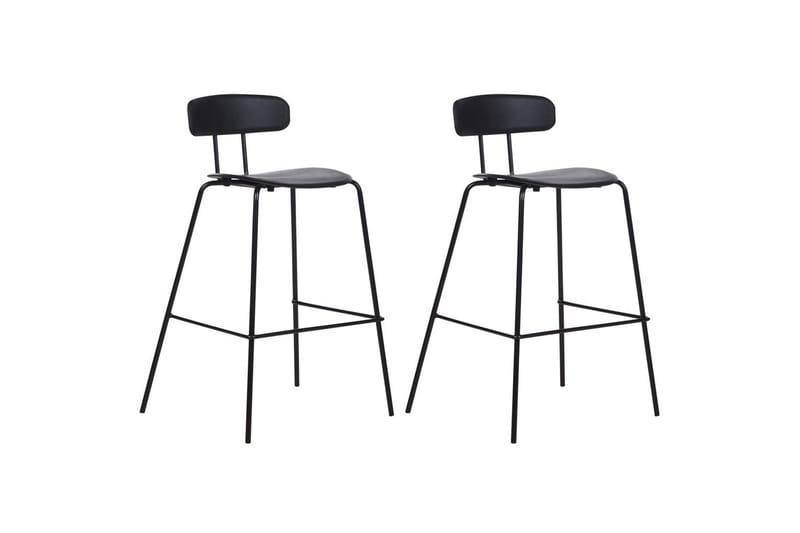 Barstol Sibley set om 2 Svart - Svart - Möbler - Stolar & fåtöljer - Barstol & barpall