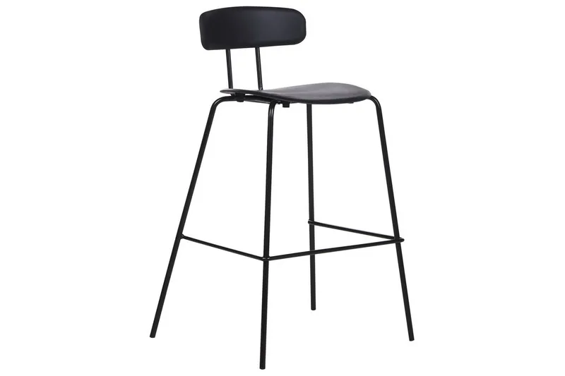 Barstol Sibley set om 2 Svart - Svart - Möbler - Stolar & fåtöljer - Barstol & barpall