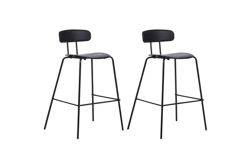 Barstol Sibley set om 2 Svart - Svart - Möbler - Bord & matgrupper
