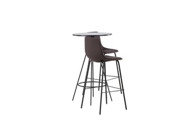 Bistro Barbord 60 cm med 2 Alexi Barstol 103 cm - Möbler - Bord & matgrupper
