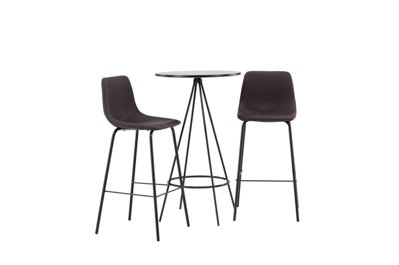 Bistro Barbord 60 cm med 2 Alexi Barstol 103 cm - Möbler - Bord & matgrupper
