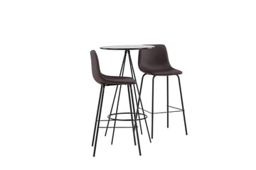 Bistro Barbord 60 cm med 2 Alexi Barstol 103 cm - Möbler - Bord & matgrupper