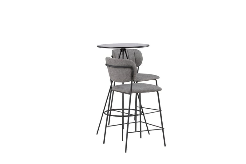 Bistro Barbord 60 cm med 2 Bell Matstol Grå - Möbler - Bord & matgrupper