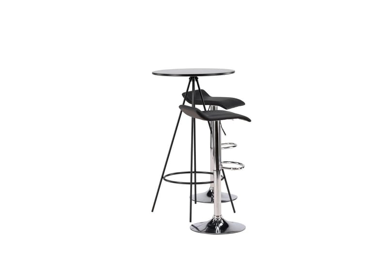 Bistro Barbord 60 cm med 2 Jonna Matstol Svart - Möbler - Bord & matgrupper