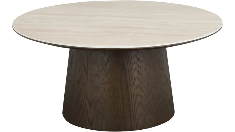 Ödalen Soffbord Rund 90 cm, Brun