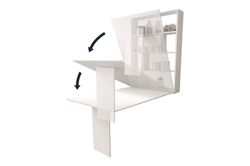 Abi Matbord Vägghängt 130 cm Rektangulär - Beige - Möbler - Bord & matgrupper - Matbord & köksbord