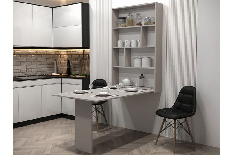 Abi Matbord Vägghängt 130 cm Rektangulär - Beige - Möbler - Bord & matgrupper - Matbord & köksbord