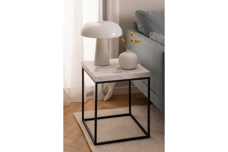 Adisan Soffbord 40x40 cm - Vit - Möbler - Bord & matgrupper - Soffbord