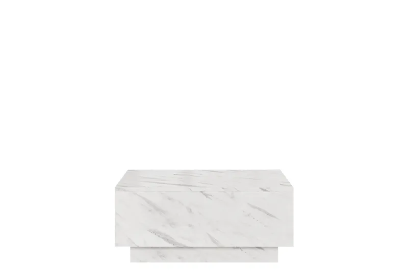 Adrianah Soffbord 90 cm - Vit - Möbler - Bord & matgrupper - Soffbord